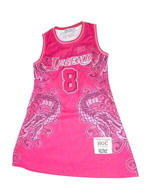 Pink 'Bryant 24' Sleeveless Mini Dress